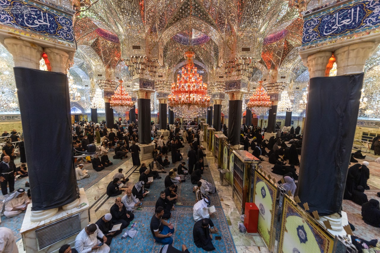 العتبة العلوية شهادة الرسول (14)